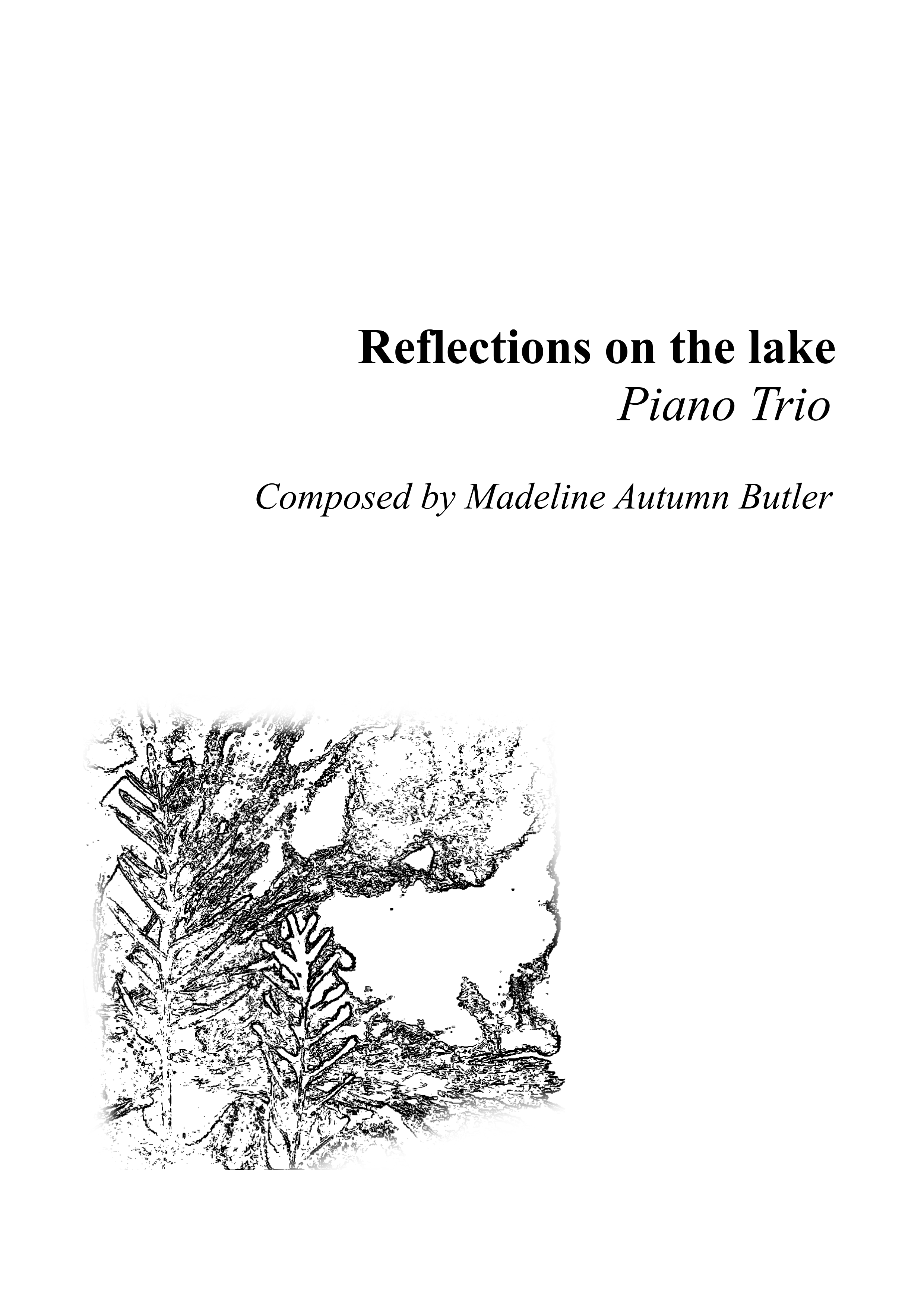 Reflections on the lake, Page 1